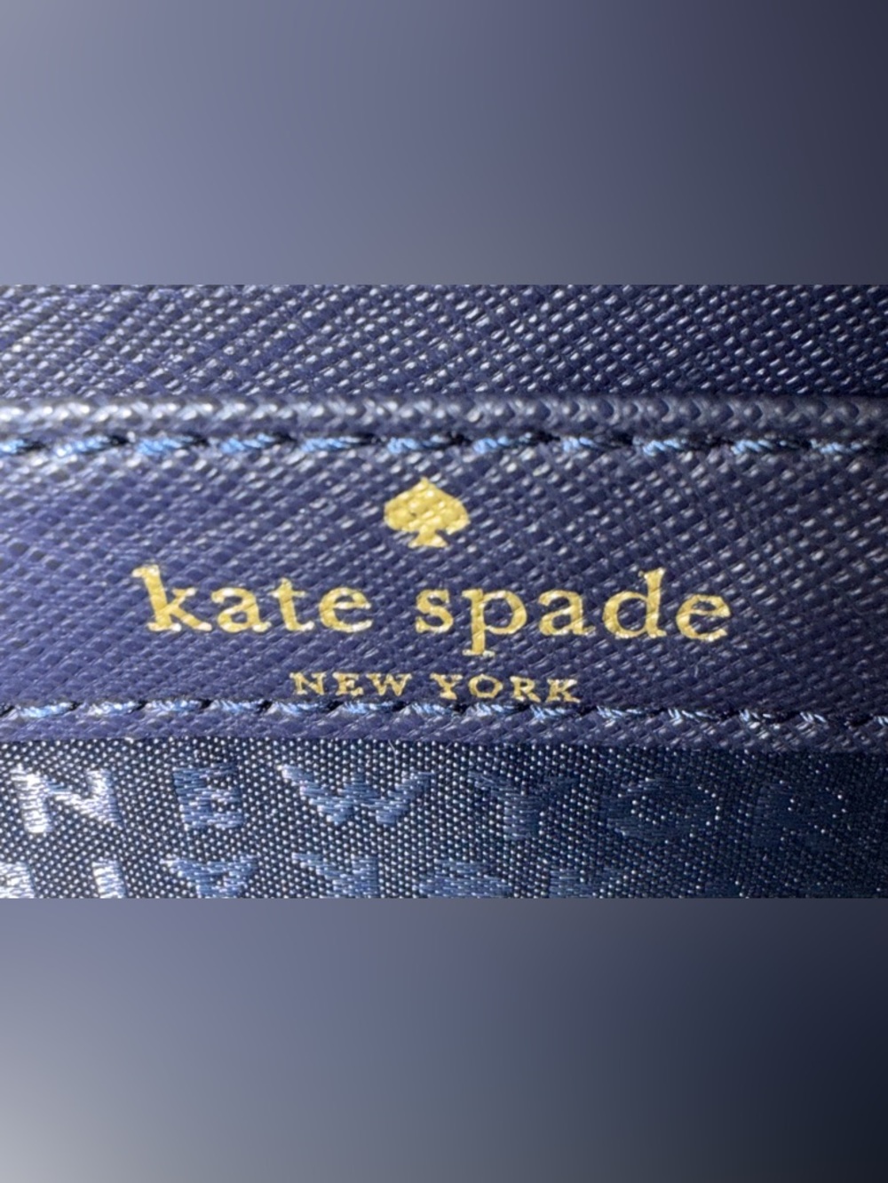 Kate Spade- New York Laurel Way Bifold Wallet-Blurry Watercolor Floral- Like New - Picture 6 of 7
